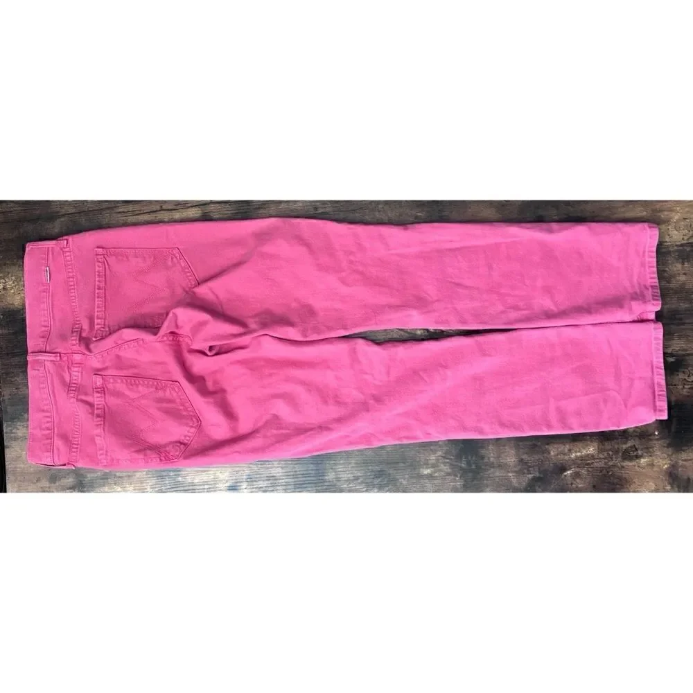 Mother Mid Rise Dazzler Ankle in Fruit Punch Jeans Size 26